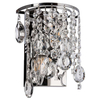 LAMPA ścienna VEN K-E 1380/2 kryształowa OPRAWA kinkiet LED 9W 4000K glamour przezroczysty