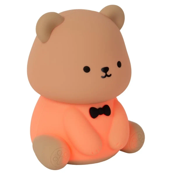 Ledowa lampka dziecięca Pincha 54500/01/43 LED 0,5W 2100K brązowa