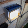 Solarna LAMPA elewacyjna CURTIS 6934601118 Lutec elewacyjna OPRAWA klatka LED 3W 3000K outdoor IP54 szary