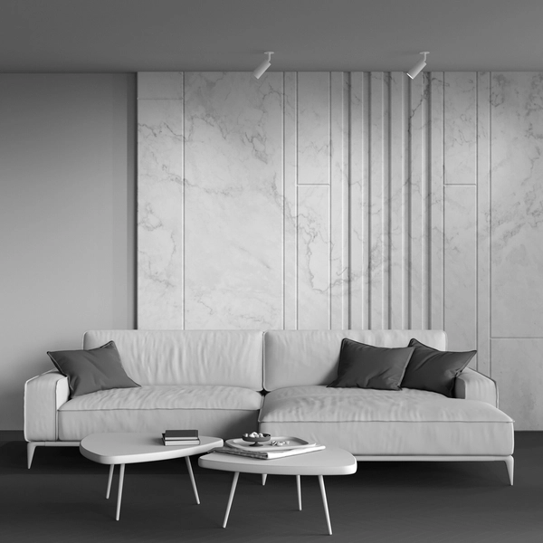 Punktowa lampa sufitowa Focus C018CL-01W z regulacją biała