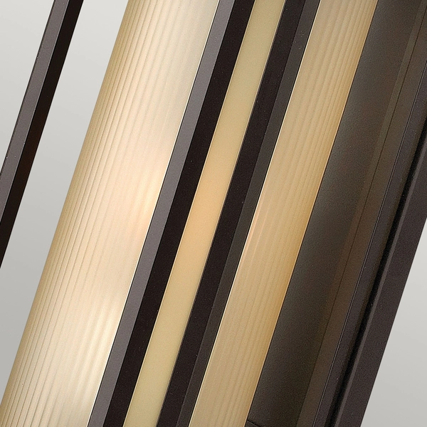 Ogrodowa lampa na elewację QN-CASTELLE-M-BZ brązowa