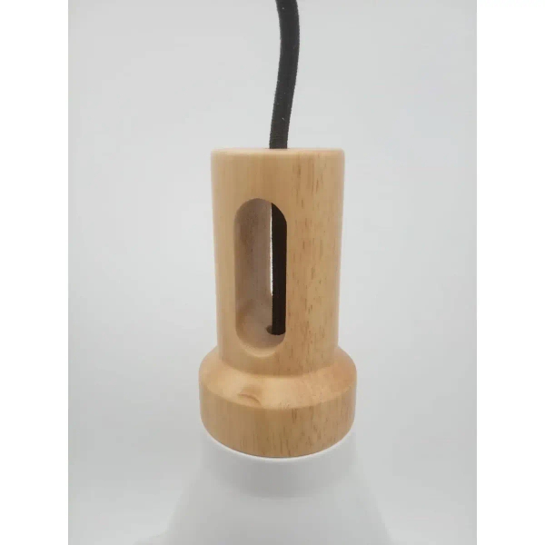 Kuchenna lampa wisząca Nordic woody ST-5097C Step biała drewno