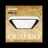 Pokojowa lampa sufitowa Quadro LED 66W 3000-6000K biała czarna