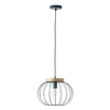 Lampa wisząca Sorana 99234/73 klatka druciana drewno turkusowa OUTLET