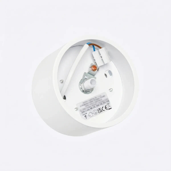 Biała tuba sufitowa MODO SL.2434 1xGx53 minimalistyczna lampa