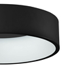 Czarny plafon sypialniany Chiara LED 42W 4000K minimalistyczny