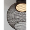 Nasufitowa lampa RITA LE44256 LED 12W 3000K druciana czarna