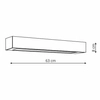 Sufitowa lampa Ibros LP-7001/1C BK-63 18 CCT LED 18W 3000-6000K IP44 czarny