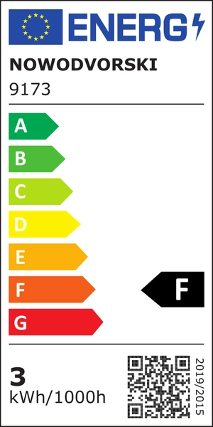 Żarówka LED sztyft 9173 Nowodvorski G9 kapsułka 3W 280lm 230V 3000K biała ciepła