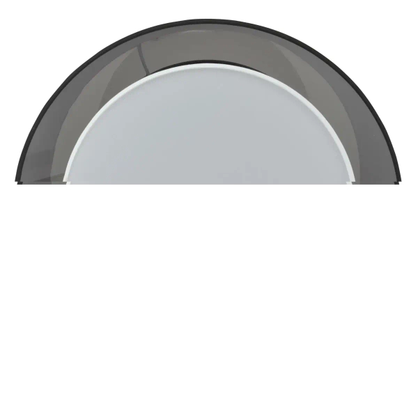 Klosz abażurowy do lampy SHADE AZ2609 Azzardo czarny biały