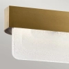 Podłużna lampa wisząca Serene KL-SERENE-LED-LP-92-NBR LED 40W 3000K mosiądz