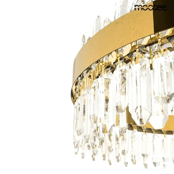 Wisząca lampa pałacowa AMIRA MSE1501100410 Moosee LED 39W 3000K złota
