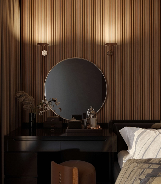 Nowoczesna lampa ścienna Hana W0304 kinkiet do holu LED 6W złoty