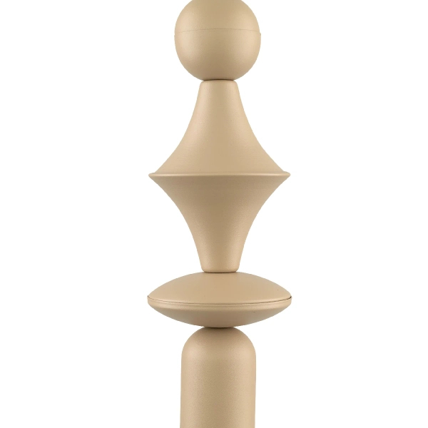 Zwis lampa pojedyncza Tower Sabia 10870 geometryczna beżowy
