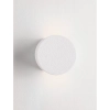 Minimalistyczne oczko ścienne SALDORA LE45570 biała