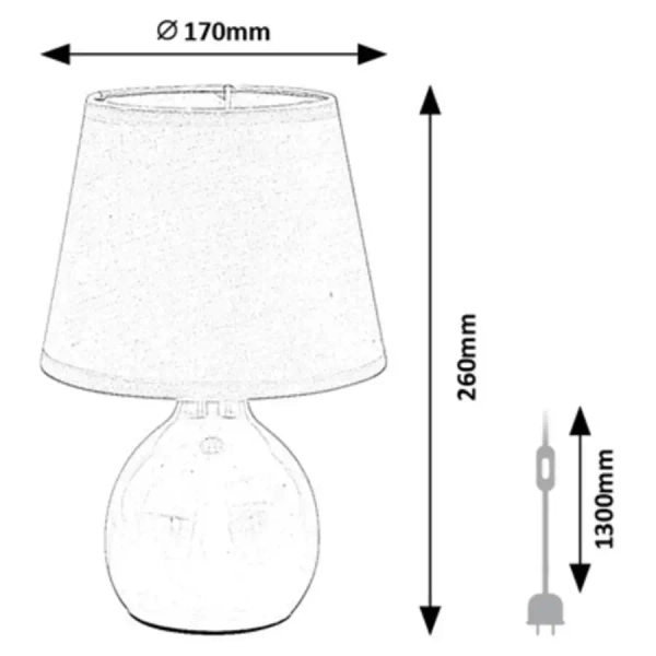 Nowoczesna lampka nocna Ingrid 74077 do czytania jasno zielony