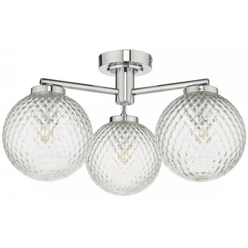 Łazienkowa lampa sufitowa Wayne WAY5350 Dar Lighting kule IP44 chrom