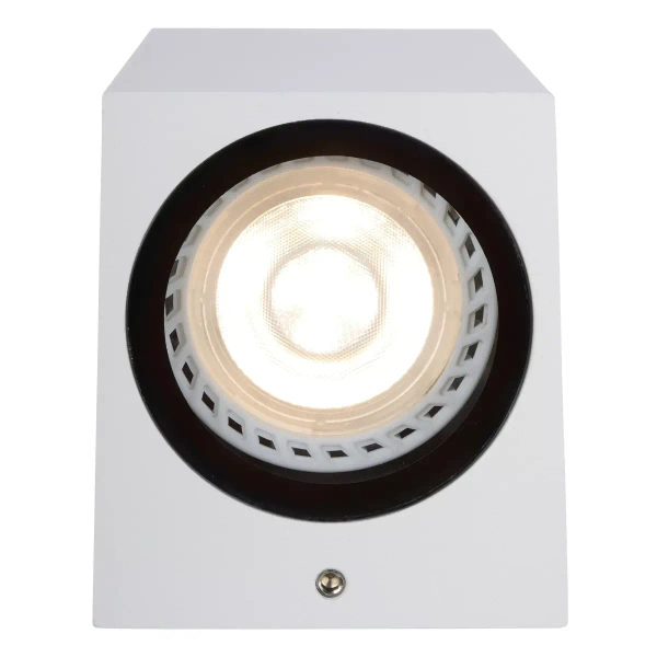 Ścienna lampa ZARO 69800/02/31 Lucide IP44 podłużna tarasowa biała