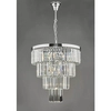 Pałacowa lampa wisząca Angel ANG0808 Dar Lighting kryształ chrom przezroczysta
