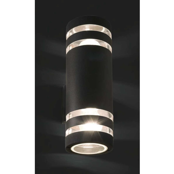 Kinkiet LAMPA elewacyjna SIERRA 4422 Nowodvorski ścienna OPRAWA zewnętrzna do ogrodu IP54 tuba outdoor czarna