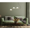 Wisząca lampa nad stół Kernio PND-357783-BRO+W Italux szklane kule mosiądz