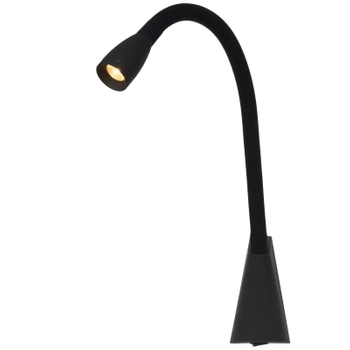 Regulowana lampa ścienna Galen 18294/03/30 Lucide LED 3W 3000K czarna