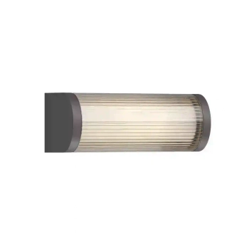Zewnętrzna lampa ścienna GARDENIA antracytowa W0466 LED 12W 3000K IP65 ryfel
