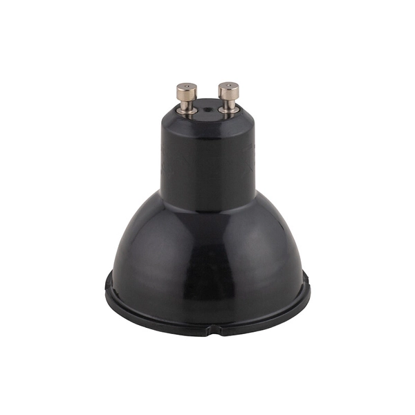 Ledowa żarówka 8347 GU10 7W 4000K 500lm czarna reflektorowa