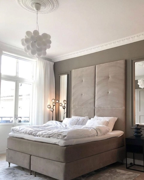 Wisząca lampa szklana Gross kule balls biała nad stół