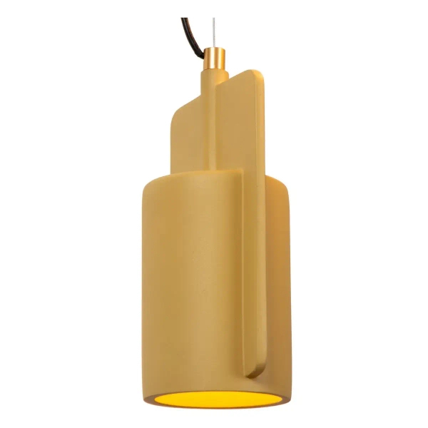 Wisząca lampa do salonu NINJA 44415/03/99 Lucide żółty różowy szary