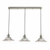 Lampa wisząca nad wyspę Hadano HAD3661-04 Dar Lighting chrom przezroczysta