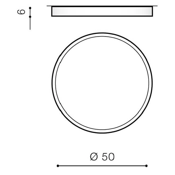 Okrągły plafon z pilotem MONZA AZ4765 Azzardo LED 78W 3000-5800K szampański