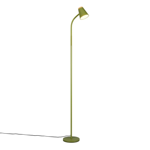 Podłogowa lampa z regulacją PONGO R45831115 LED 4,5W 3000K zielony