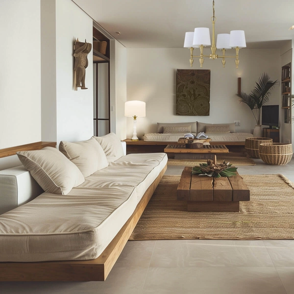 Stołowa lampa Loboc T01019BR-WH dekoracyjna abażur biały mosiądz