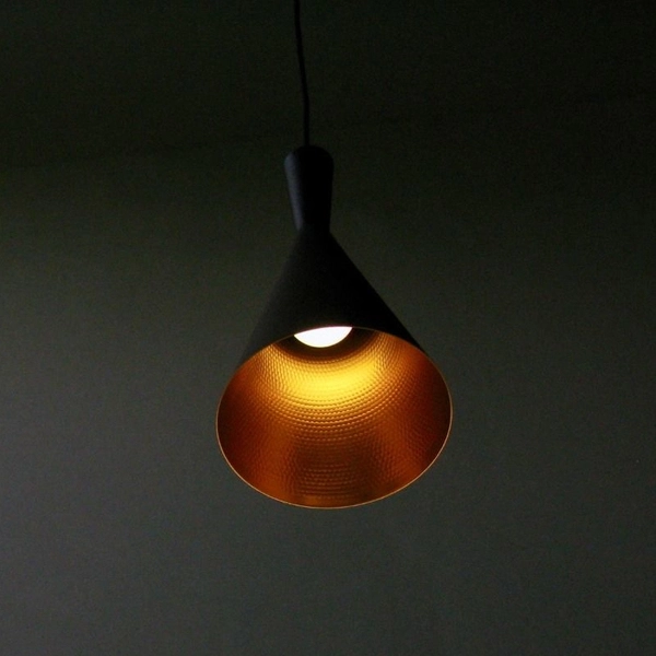 Nowoczesna lampa wisząca Round CHZ3B-E27 nad stół do jadalni czarna kaskada