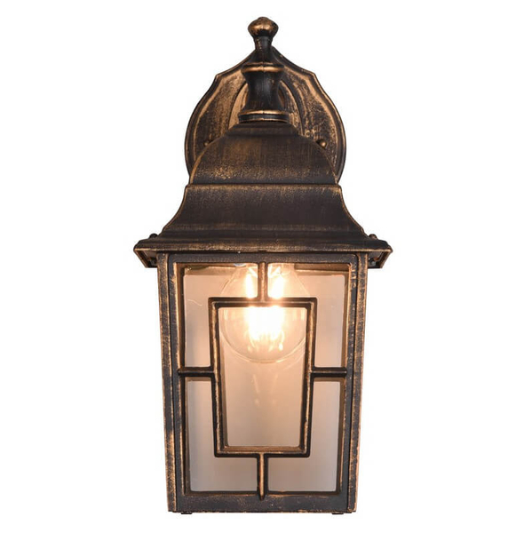 Elewacyjna lampa ścienna Volturno 205967128 IP23 latarnia rdzawy