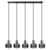 Industrialna lampa zwis FORO 7092722 Nave metalowa czarny złoty