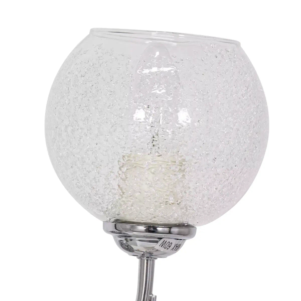Glamour lampa ścienna 8823/1 8C kinkiet vintage chrom