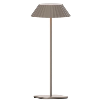 Lampa stołowa na taras MUFFIN T0065 LED 2,2W 2700K IP44 beżowa