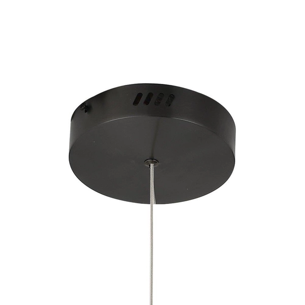 Metalowy ring Circle ST-8848-80 black Step LED 80W 3000K podwieszany tytanowy