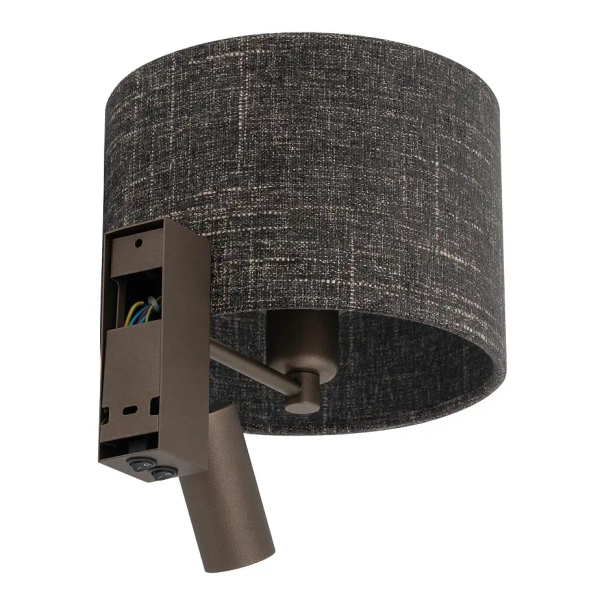 Lampa ścienna do czytania AMARELA 11661 regulowana czarna