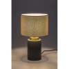 Nocna lampa stołowa Glovy 74045 tuba ceramiczna szary
