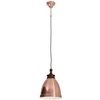 Wisząca LAMPA industrialna COPPER 6076147 Nave metalowa OPRAWA loftowy zwis miedziany