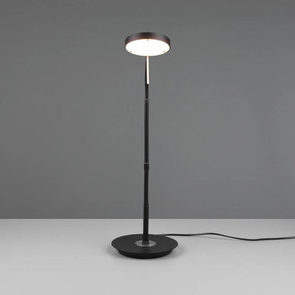 Stołowa lampka do sypialni NEMIO DL132523310 LED 12W 2300-4000K czarna