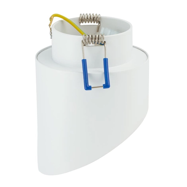 Okrągła lampa sufitowa tuba Hvar 10488 Nowodvorski podtynkowa biała