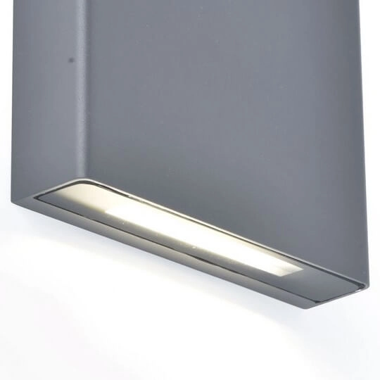 Zewnętrzna lampa na ścianę PILI 5102601125 LED 8,5W 4000K IP54 szara