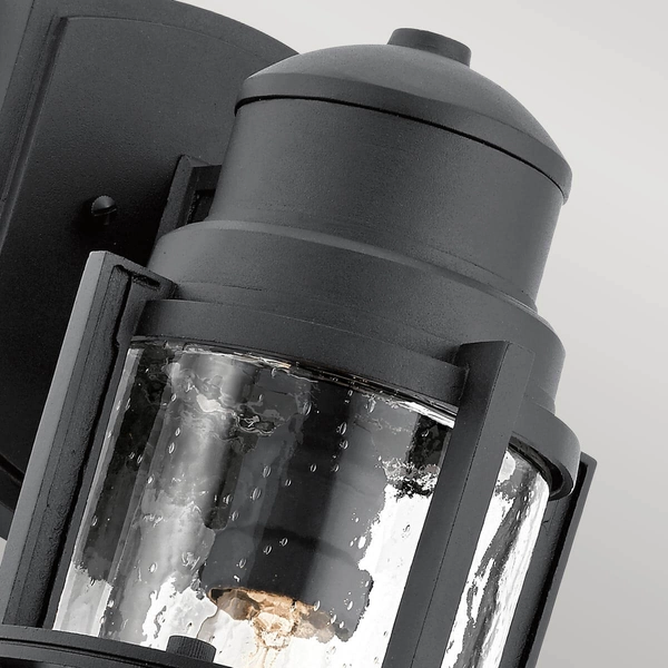 Kinkiet elewacyjny KL-SURI-M Kichler zwis industrialny czarny