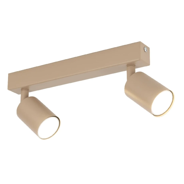 Sufitowa lampa regulowana Nex Sabia 10628 tubki okrągły beżowy