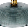 LAMPA wisząca DAVIDE MDM-2916/1 BL Italux szklana OPRAWA zwis niebieski