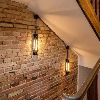 Industrialna lampa ścienna RETRO 1010BL0009 metalowa kinkiet retro czarny